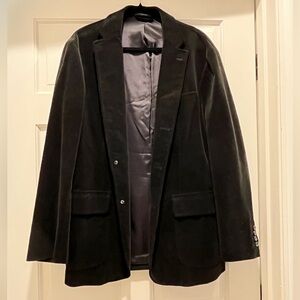 Men’s Ralph Lauren Black Corduroy Blazer. Size 42R.